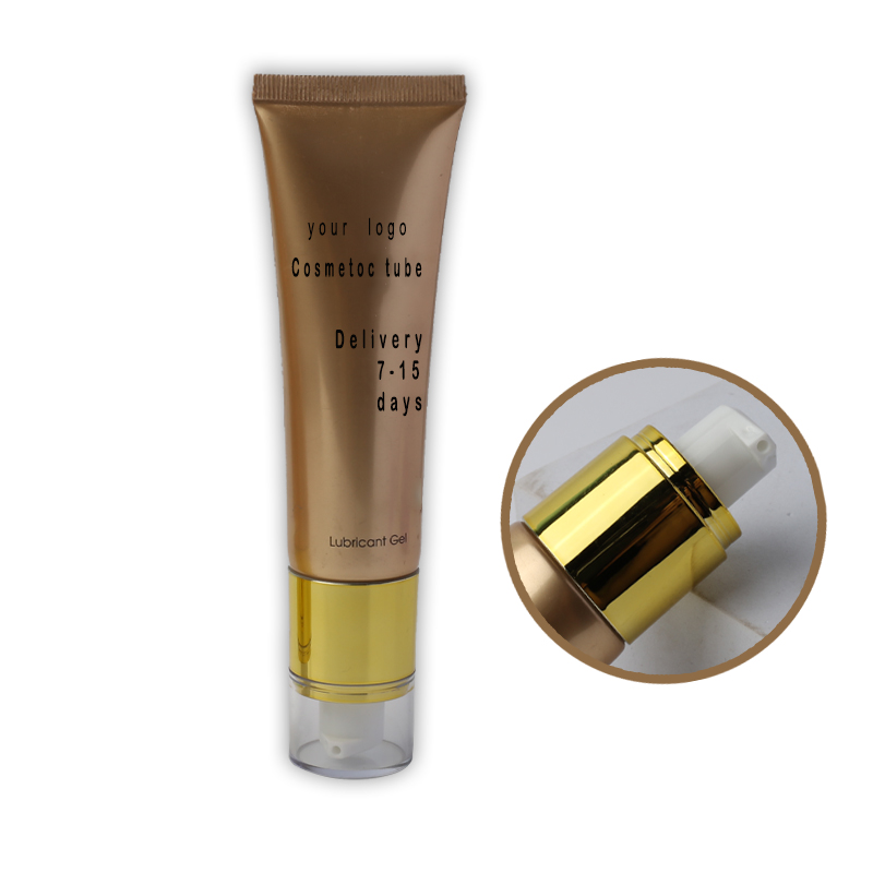 cosmetics sunscreen BB cream face cream tube with pump 50ml
